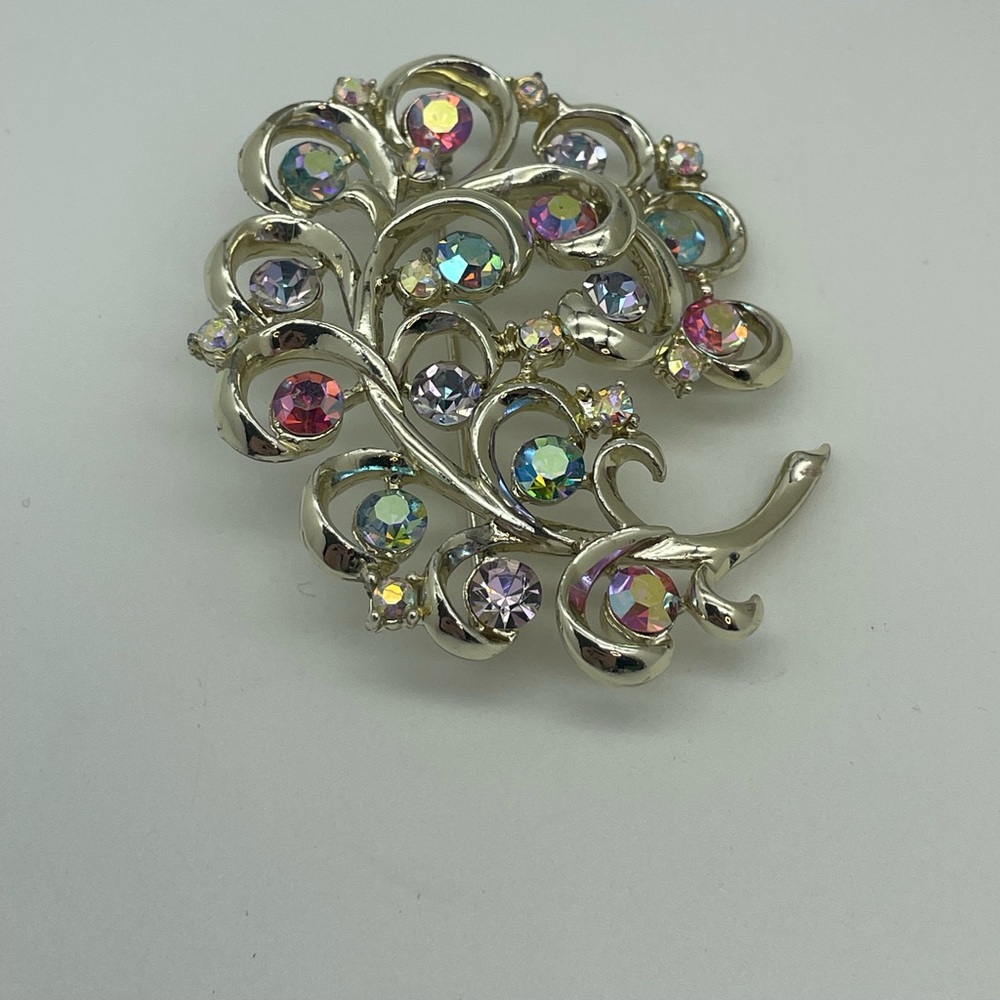 Coro AB stones Brooch